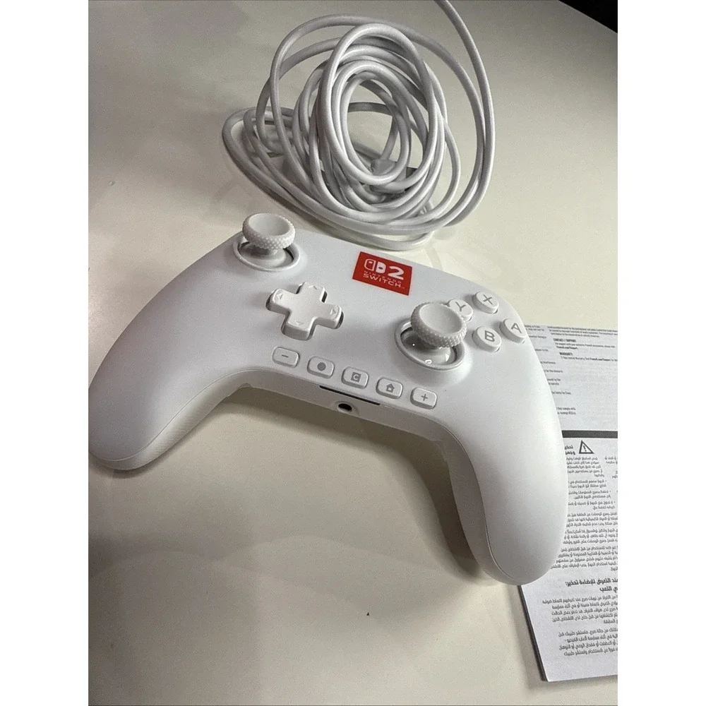 PowerA Enhanced Wired Controller Super Mario Nintendo Switch 2 Lumectra
